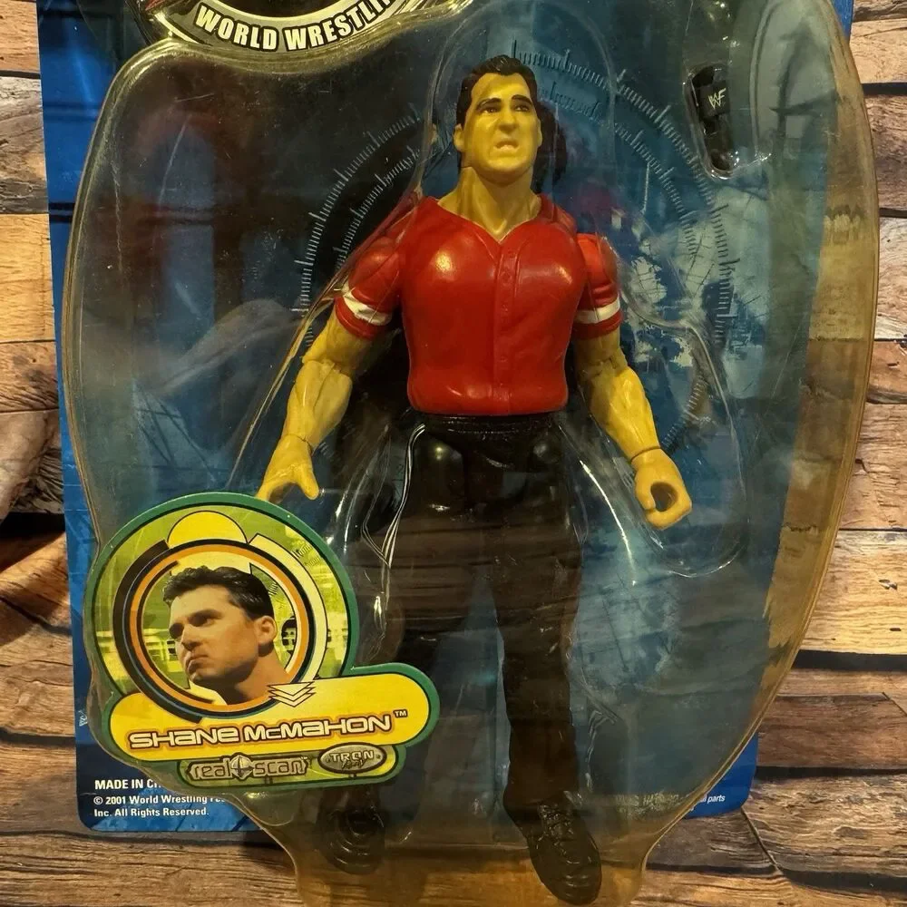 WWF Rulers of Ring Series 4 Shane McMahon Wrestling Action Figure Jakks Pacific - Picture 2 of 7